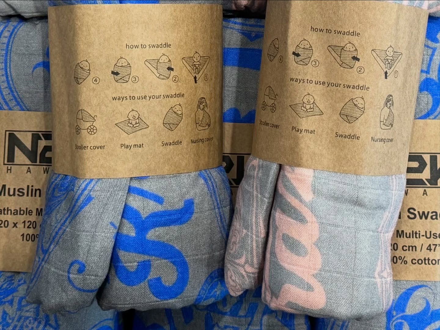 KEIKI WRAP (MUSLIN-BLANKET)