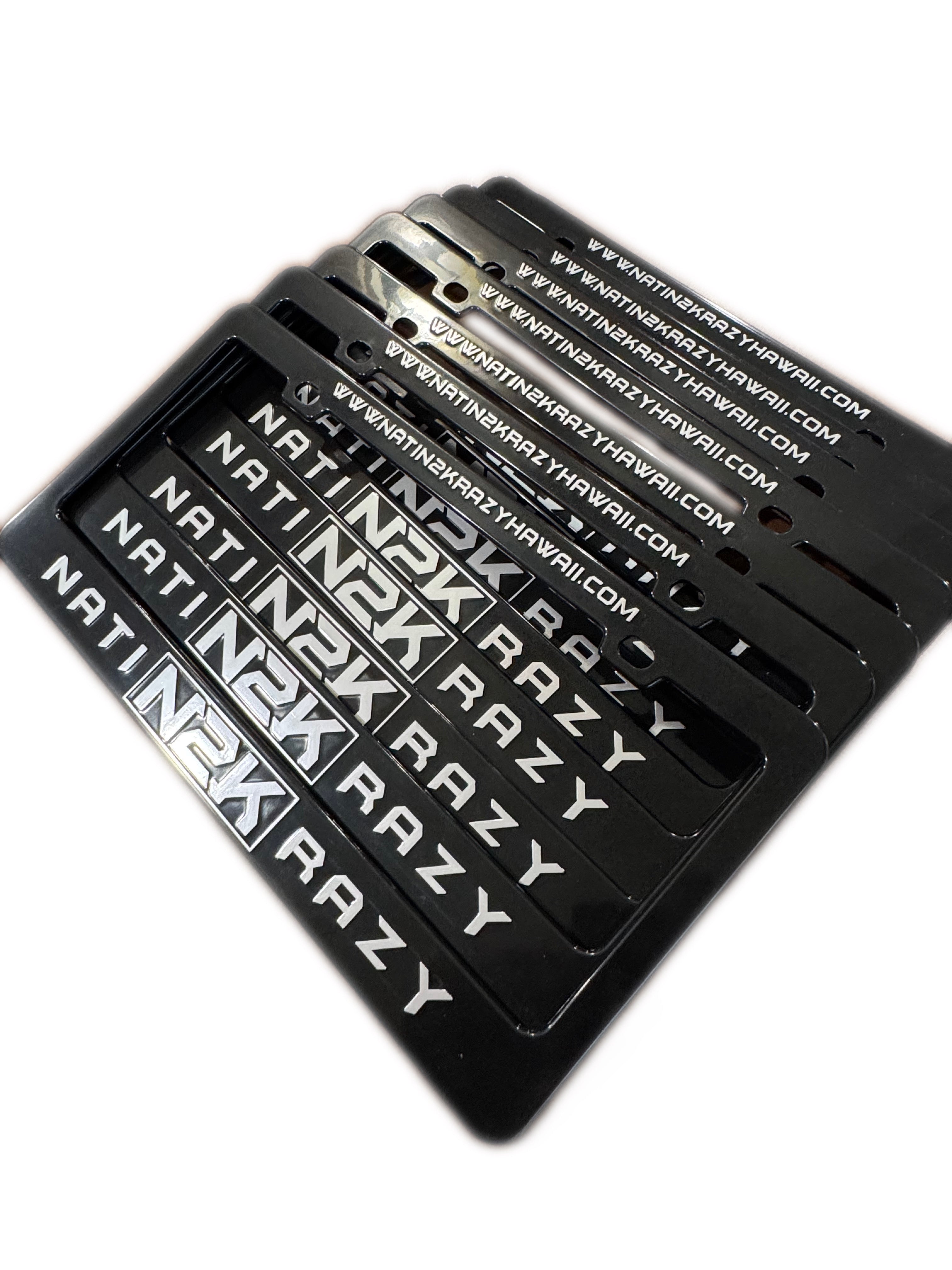 LICENSE PLATE FRAMES