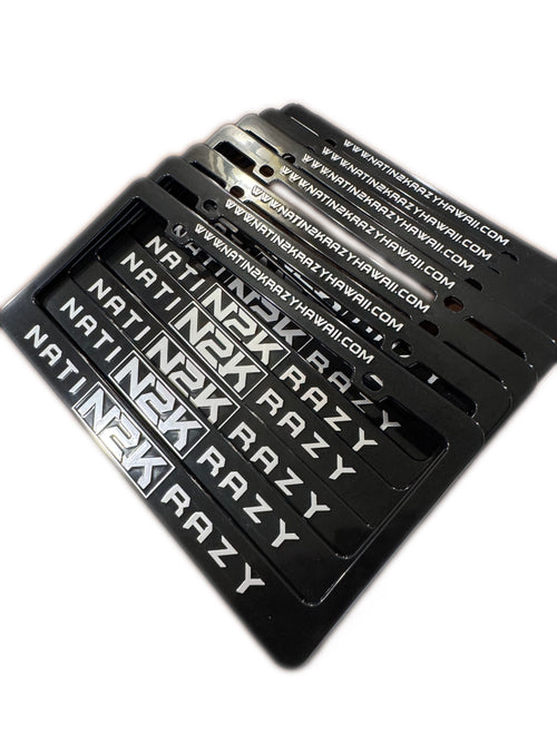 LICENSE PLATE FRAMES