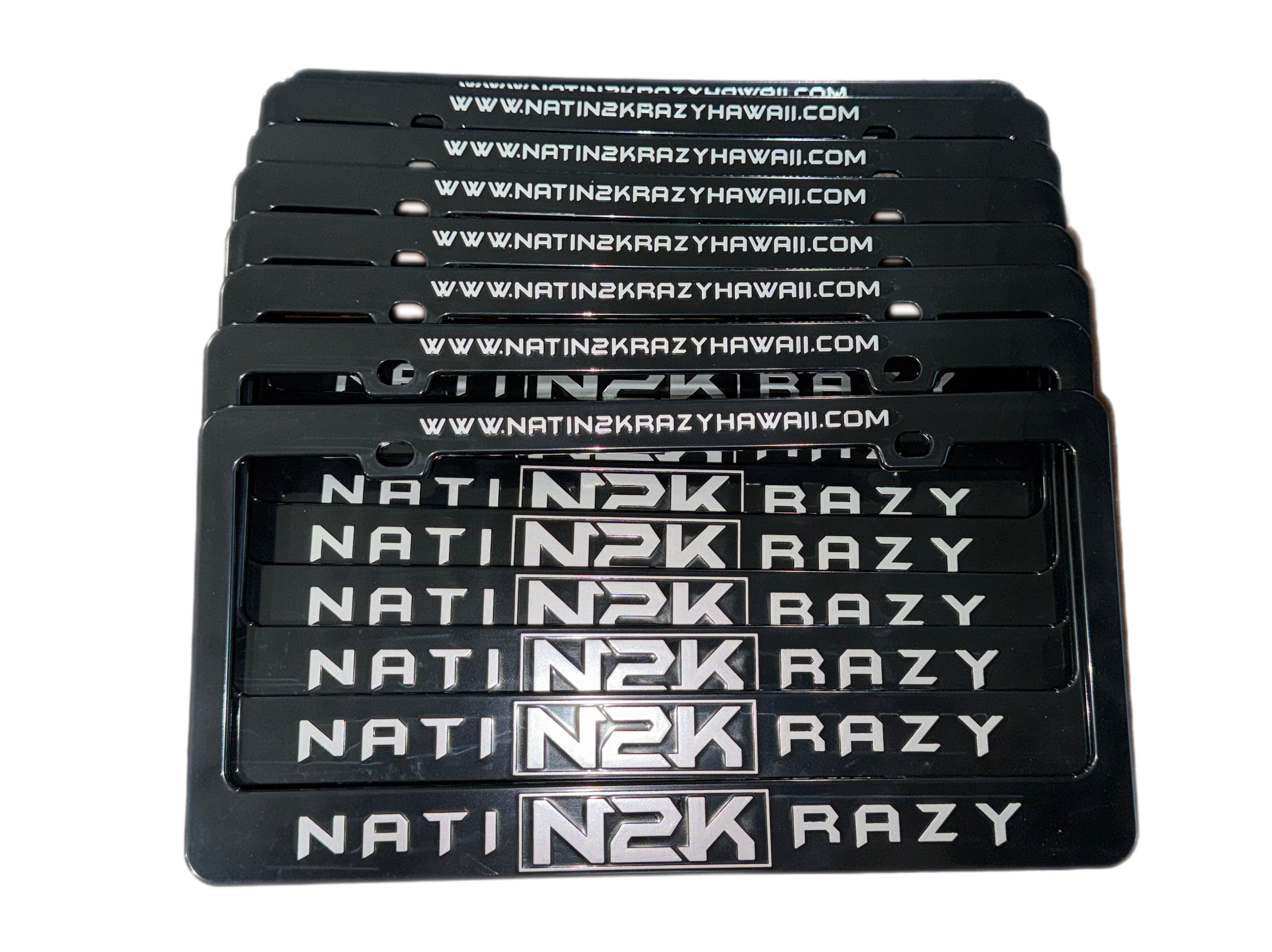 LICENSE PLATE FRAMES