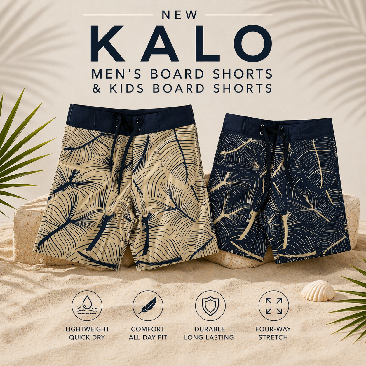 V2 KALO BOARD SHORTS